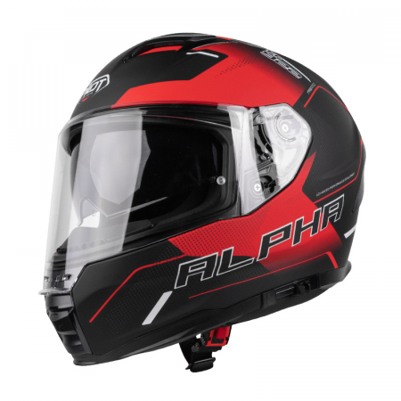 Casti - PILOT - Casca ALPHA + extra viziera fumurie