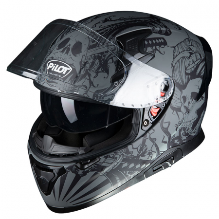 Casti - PILOT - casca SNAKE SKULL