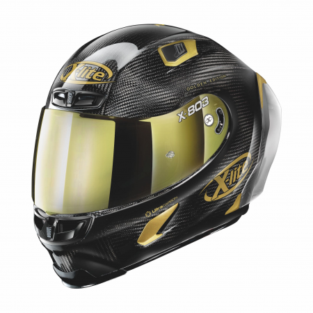 Casti - X-LITE - casca X-803RS [ULTRA CARBON] GOLDEN EDITION