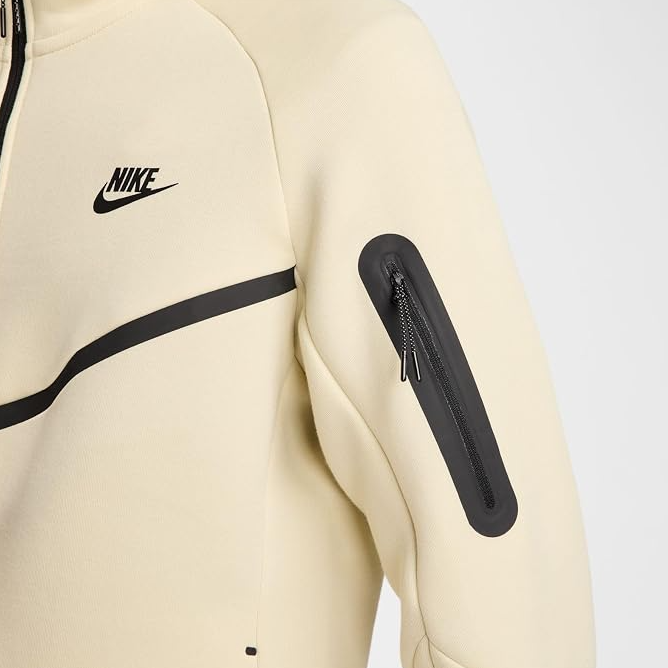 Nike Hanorac Tech Fleece Light Khaki/Black [2]