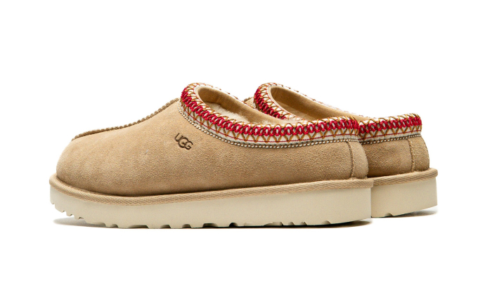 UGG Tasman II Slipper Sand Dark Cherry [3]