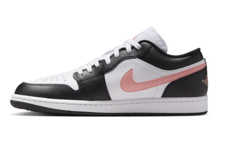 Incaltaminte barbati - Nike Air Jordan 1 Low Black Rust Pink