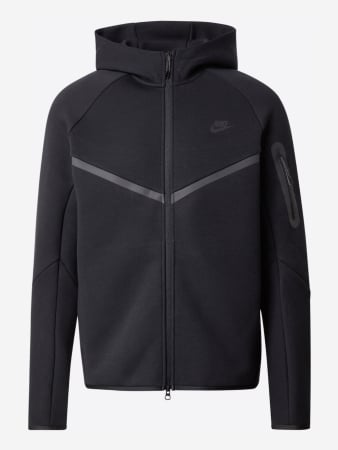 Barbati - Nike Tech fleece Black zip hoodie