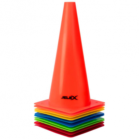 Accesorii - Set 10 jaloane dribbling alergare Jelex