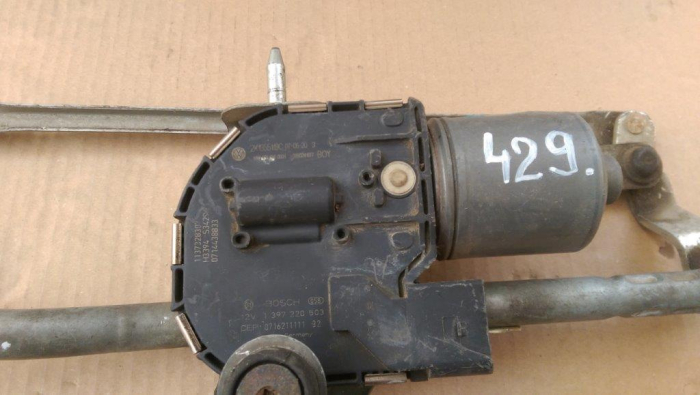 Ansamblu stergator fata cu motoras VW Caddy 3, 2K1955023G, 2K1955119C, an 2004-2011 [2]