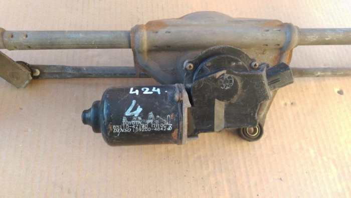 Ansamblu stergator fata cu motoras Toyota Rav 4, XA20, 85110-42130, 159200-4842, an 2000-2005 [2]