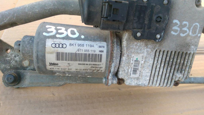 Ansamblu stergator fata cu motoras Audi A4 B8, 8K1955119A , 8T1955119 , an 2008-2016 [2]