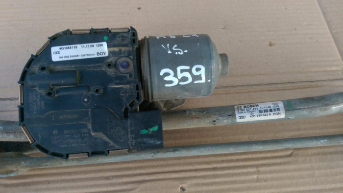 Ansamblu stergator fata cu motoras Audi A6 C7, 4G1955119 , 4G1955023A , an 2011-2018 [3]