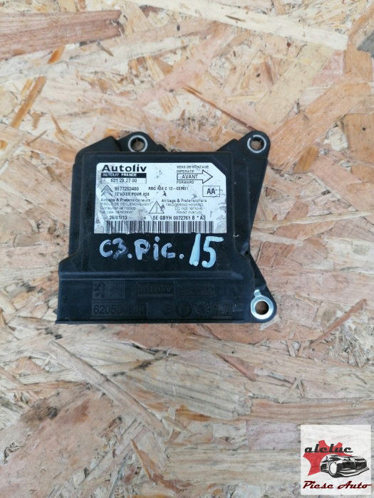 Calculator airbag Citroen C3 Picasso an 2009-2017, cod 9677253480 [1]