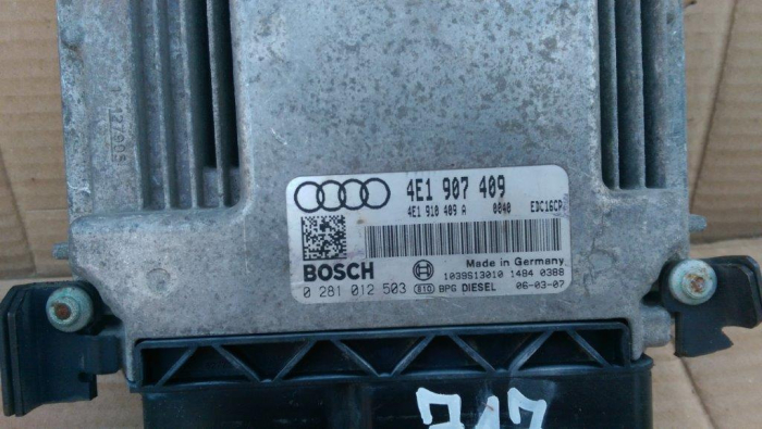 Calculator motor ECU Audi A8 4E, an 2002-2010, motor 4.2tdi, cod 4E1907409 , 0281012503 [2]