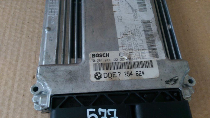 Calculator motor pentru BMW Seria 3 E46, motorizare 2.0 diesel, cod 7794624   ,   0281011122 [2]