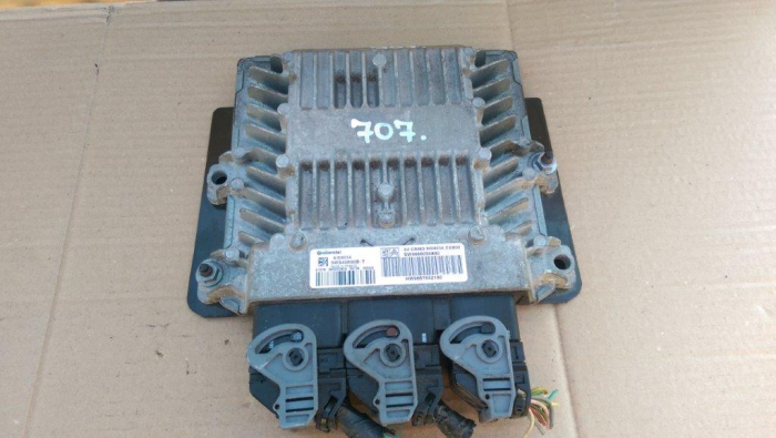 Calculator motor ECU Citroen C4, an 2004-2010, motor 2.0 hdi, cod 9666095880 , 5SW40690B-T [3]