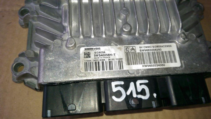 Calculator motor pentru Citroen C5 II, motorizare 2.0 diesel, cod SW9663008280 [2]