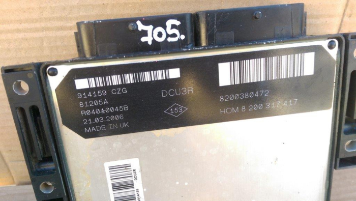 Calculator motor ECU Dacia Solenza, an 2003-2005, motor 1.9 diesel , cod 8200317417 , 8200380472 [3]