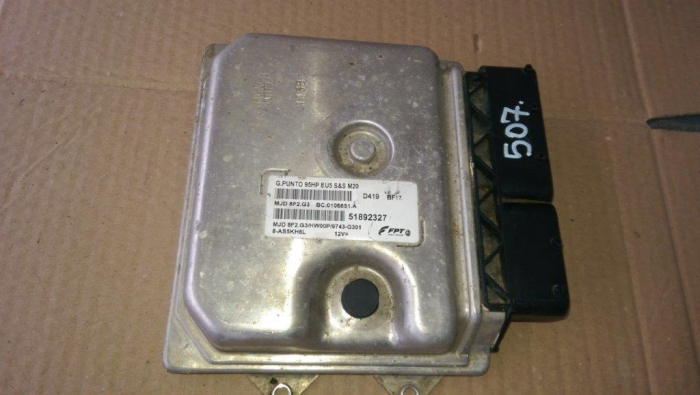 Calculator motor pentru Fiat Punto , cod 51892327 ,  an 2005-2010 [3]
