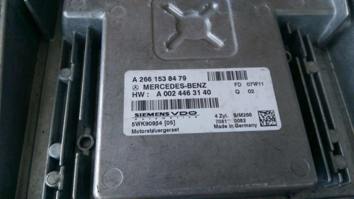 Calculator motor pentru Mercedes A-Class W169, motorizare 1.5 benzina, cod A2661538479   ,   A0024463140 [2]