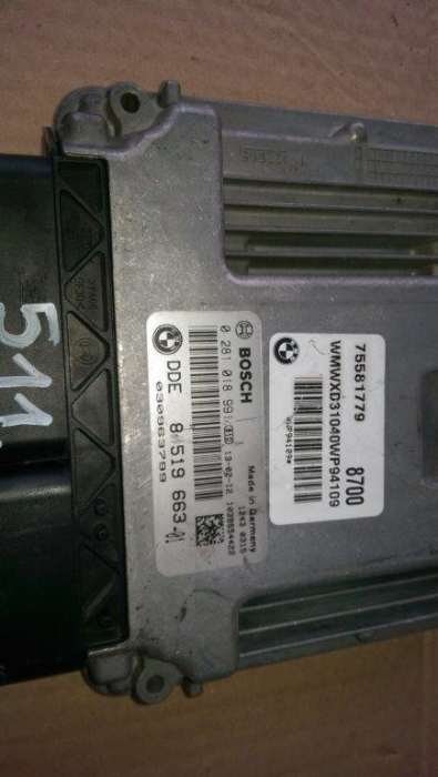 Calculator motor pentru Mini One R56, motorizare 1.6 diesel, cod 8519663   ,   0281018991 [3]