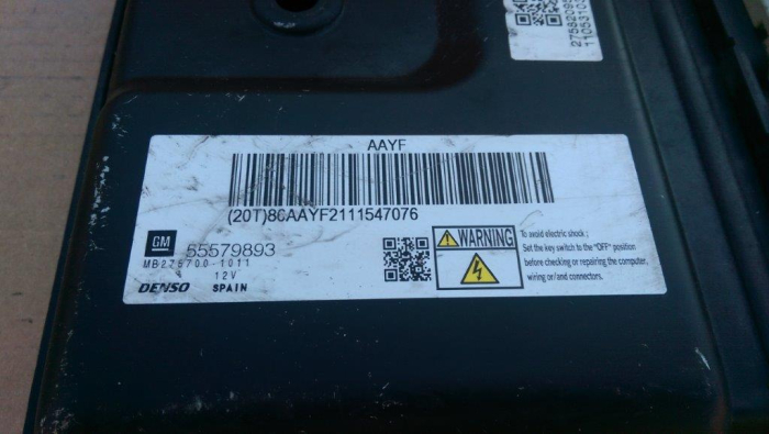 Calculator motor pentru Opel Astra J, motorizare 1.7 diesel, cod 55579893   ,   MB275700-1011 [2]