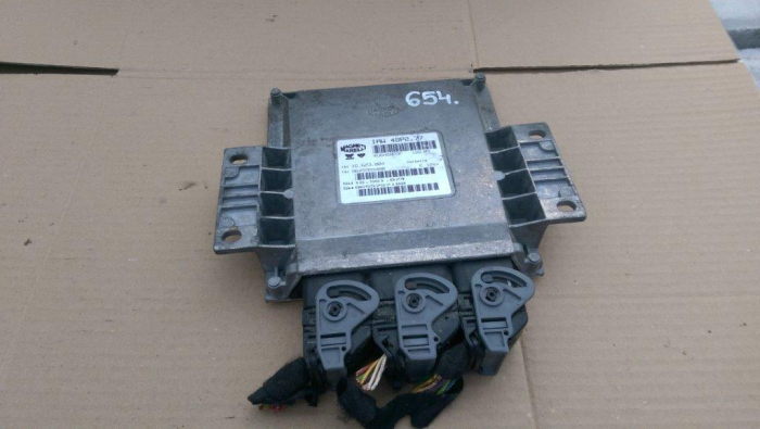 Calculator motor pentru Peugeot 206 , motorizare 1.1 benzina, cod 9645989480   ,   9655757180 [1]