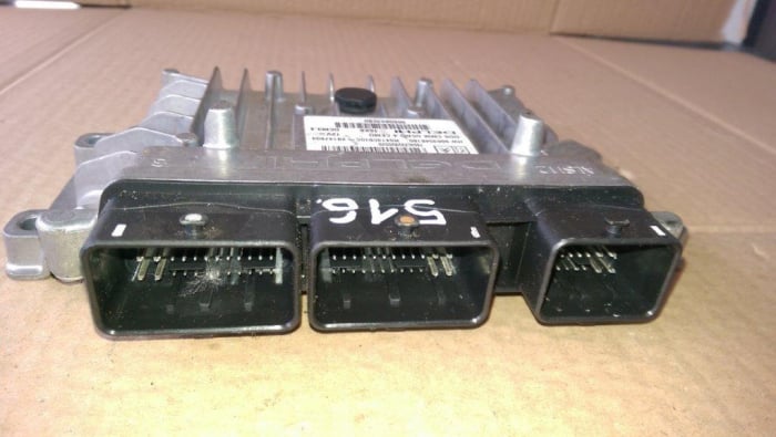 Calculator motor pentru Peugeot 407 , motorizare 2.0 diesel, cod 9663548180   ,   9665843280 [2]