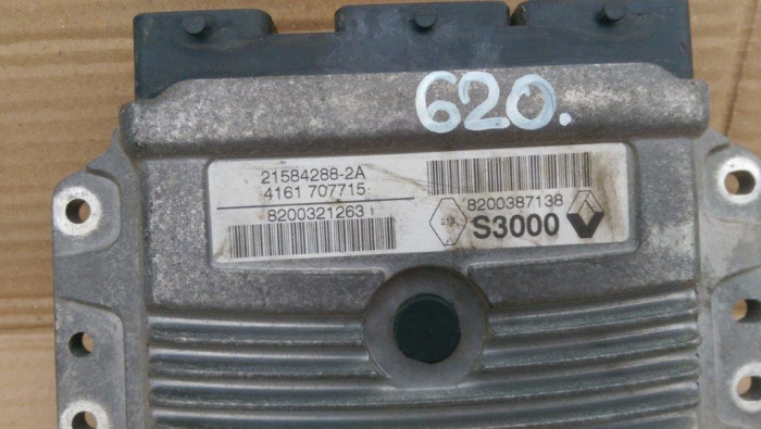 Calculator motor pentru Renault Megane 2, motorizare 1.6 benzina, cod 8200321263   ,   8200387138 [2]