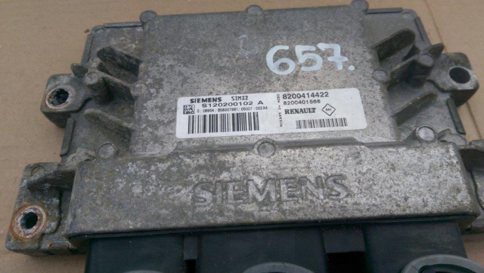 Calculator motor pentru Renault Modus , motorizare 1.2 benzina, cod 8200414422   ,   S120200102A [2]