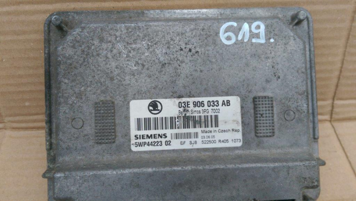 Calculator motor pentru Seat Cordoba , motorizare 1.2 benzina, cod 03E906033AB   ,   5WP44223 [2]