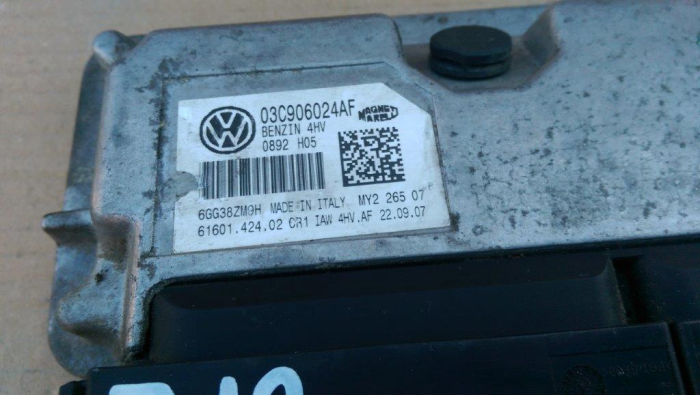 Calculator motor pentru Seat Ibiza 4, motorizare 1.4 benzina, cod 03C906024AF [2]