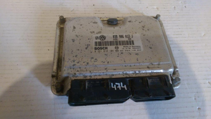 Calculator motor pentru Volkswagen Golf 4, motorizare 1.9 diesel, cod 038906012J   ,   0281010104 [2]