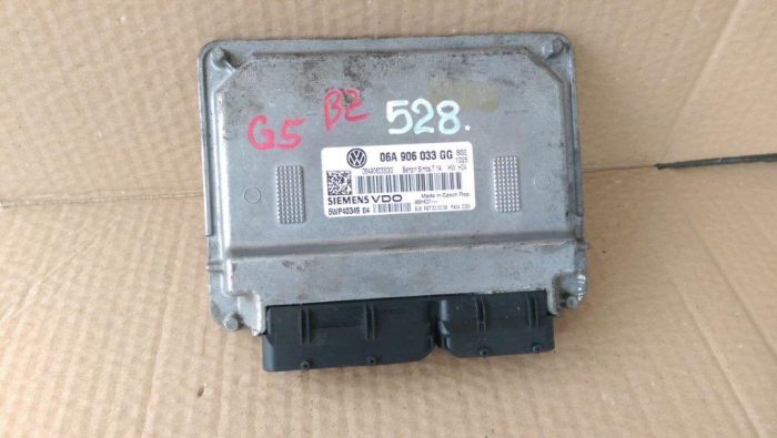 Calculator motor pentru Volkswagen Golf 5, motorizare 1.6 benzina, cod 06A906033GG   ,   5WP40349 [1]