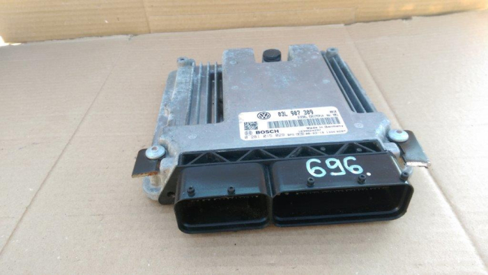 Calculator motor ECU VW Passat B6 , an 2008-2010, motor 2.0tdi CBAB , cod 03L907309 , 0281015029 [2]