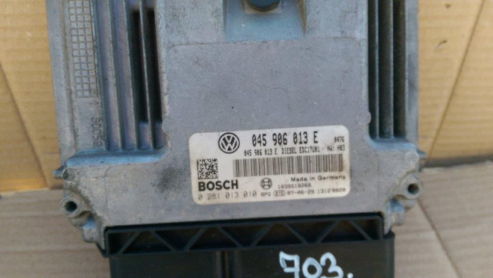 Calculator motor ECU VW Polo 9N, an 2005-2009, motor 1.4tdi, cod  045906013E , 0281013010 [2]