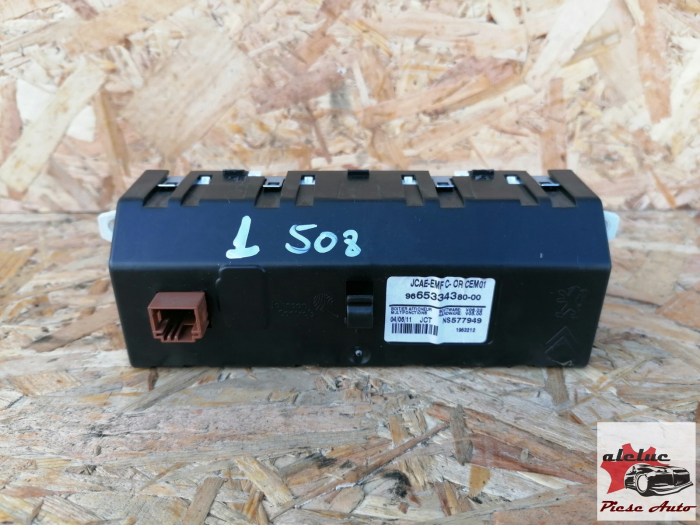 Display central Peugeot 508 I an 2010-2018, cod 9665334380 [2]