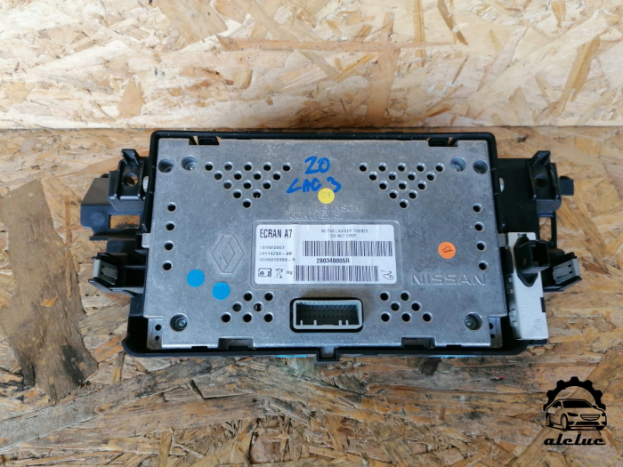 Display central Renault Laguna 3 an 2007-2015, cod 280340005R , 28114293-8B [2]