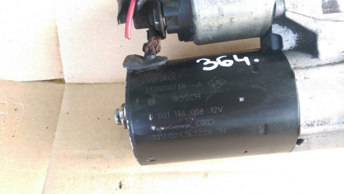 Electromotor pentru Nissan Juke F15, motorizare 1.5 diesel, cod 001136008   ,   233001073R-A [2]