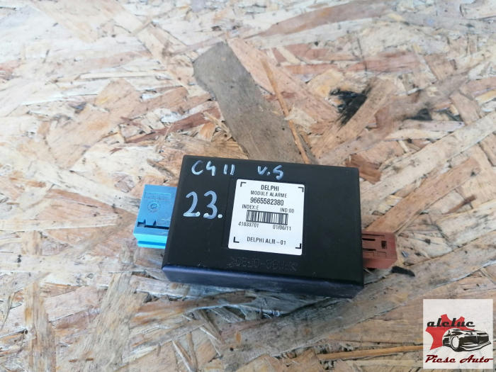 Modul alarma Citroen C4 II an 2010-2020, cod 9665582380 [1]