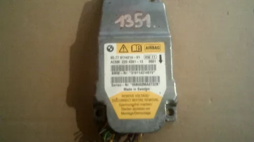 Modul airbag BMW Seria 5 E60, E61, 6577-9114214, an 2004-2010 [2]