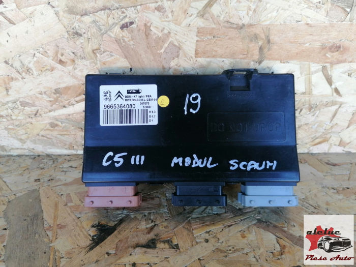 Modul scaun sofer Citroen C5 III an 2008-2017, cod 9665364080 [2]
