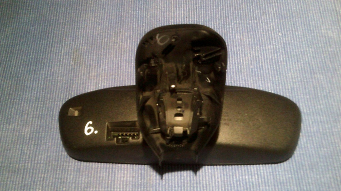 Oglinda retrovizoare interioara pentru Toyota Avensis T25 , Corolla Verso, Rav 4 , an de fabricatie 2003-2009 [2]