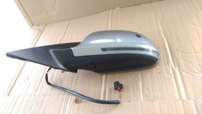 Oglinda laterala stanga pentru Audi A4 B8, cod E1020951 [2]