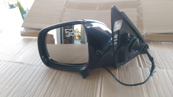 Oglinda laterala stanga pentru Audi Q5 8R, cod E1021006   ,   8R2857409 [2]