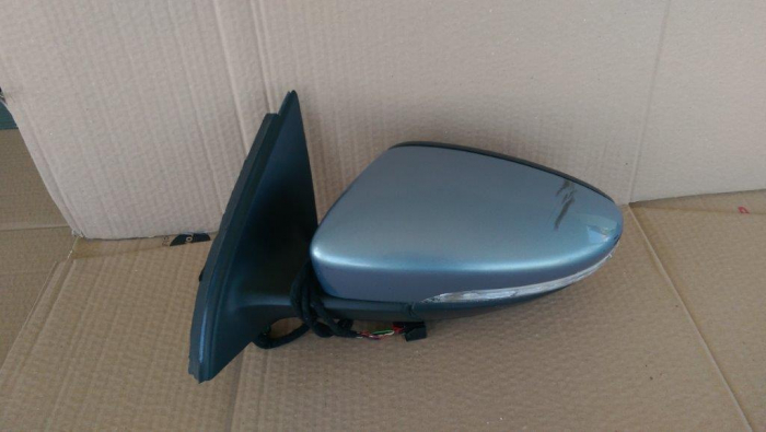 Oglinda laterala stanga pentru Volkswagen Passat B7, cod E1021005 [2]