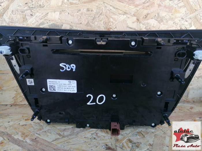 Panou comanda AC Peugeot 508 I an 2010-2018, cod 96656641XZ [1]