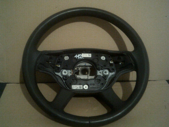 Volan piele Mercedes S-Class, W221, an de fabricatie 2005-2009 , cod  A2214600103 , 61580350 , 61580351 [2]