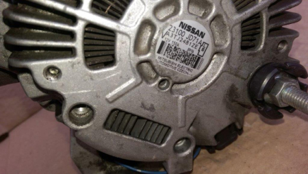 Alternator pentru Nissan X-Trail T31, motorizare 2.0 diesel, cod 23100JD71A   ,   A3TJ2481ZE [3]