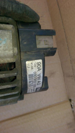 Alternator pentru Skoda Fabia 2, motorizare 1.2 benzina, cod 03D903025J [3]