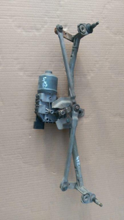 Motoras - Ansamblu stergator fata cu motoras Seat Ibiza 6J, VW Polo 6R, 0390241566, 6R1955119, an 2008-2017