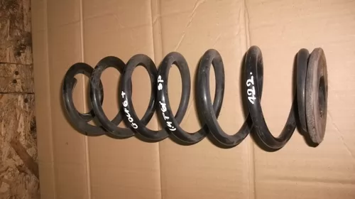 Amortizoare si arcuri - Arc Spate Stanga / Dreapta pentru Volkswagen Golf 5, 6, PLUS,