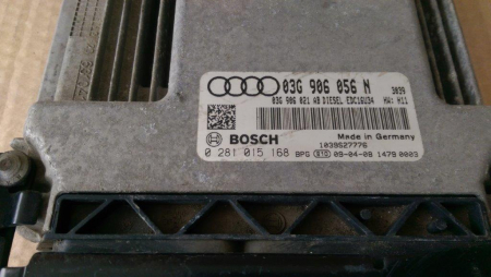 Calculator motor pentru Audi A3 8P, motorizare 1.9 diesel, cod 03G906056N   ,   0281015168 [1]
