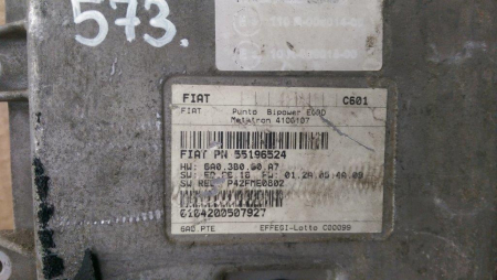Calculator motor pentru Fiat Punto , motorizare 1.2 benzina, cod 55196524 [1]